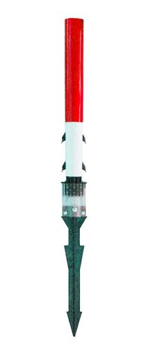 L-853 Red Airport Edge Marker - Soil Mount