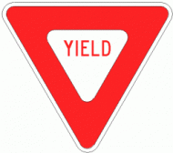 YIELD Traffic Sign (R1-2)