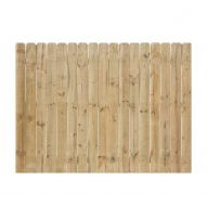 6 ft. H x 8 ft. Northern Pine Dog Ear Fence Panel