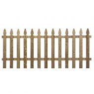 3-1/2 ft. x 8 ft. Pressure-Treated Pine French Gothic Fence