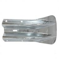 W-Beam Galvanized Guardrail End Treatment